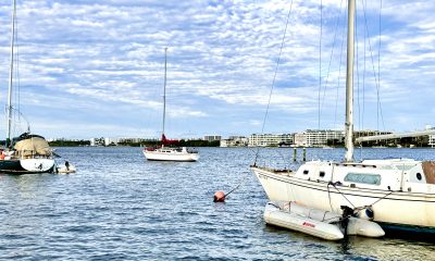 Boats moored along the ICW in Lantana, FL. (Photo: Boca Daily News)
