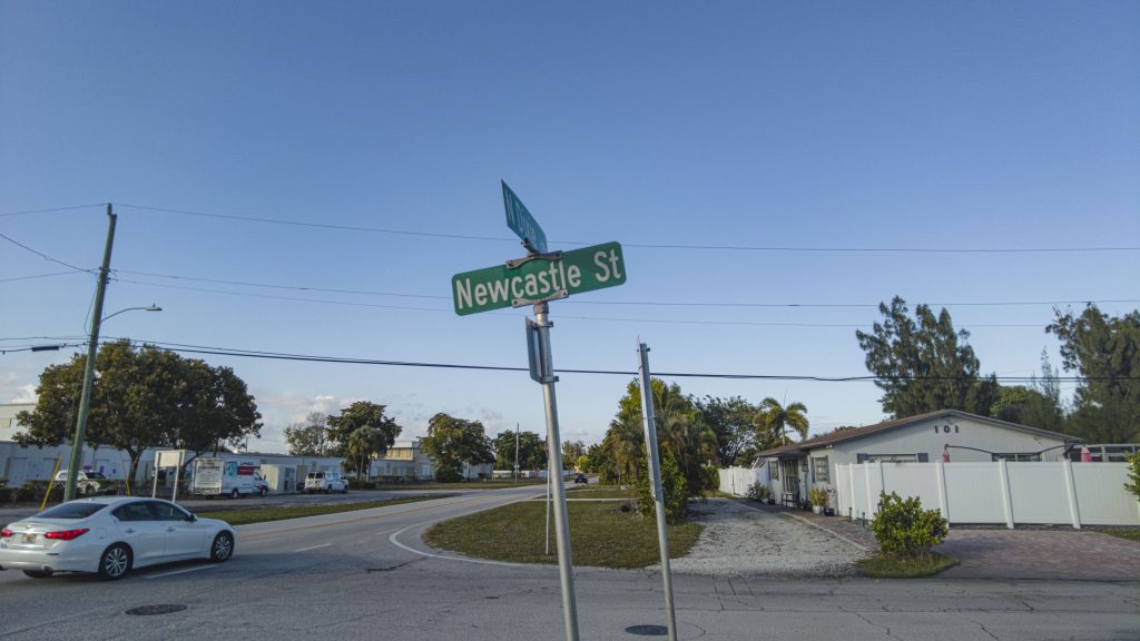 The project area for sidewalk, roadway and water main improvements in the Delray Manors neighborhood, Boca Raton, FL, Jan. 2026. (Photo: Boca Daily News)