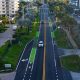 The completed upgrade of A1A in Highland Beach, FL, consisting of widening, repavement, and the installation of bike lanes. (Photo: Boca Daily News)