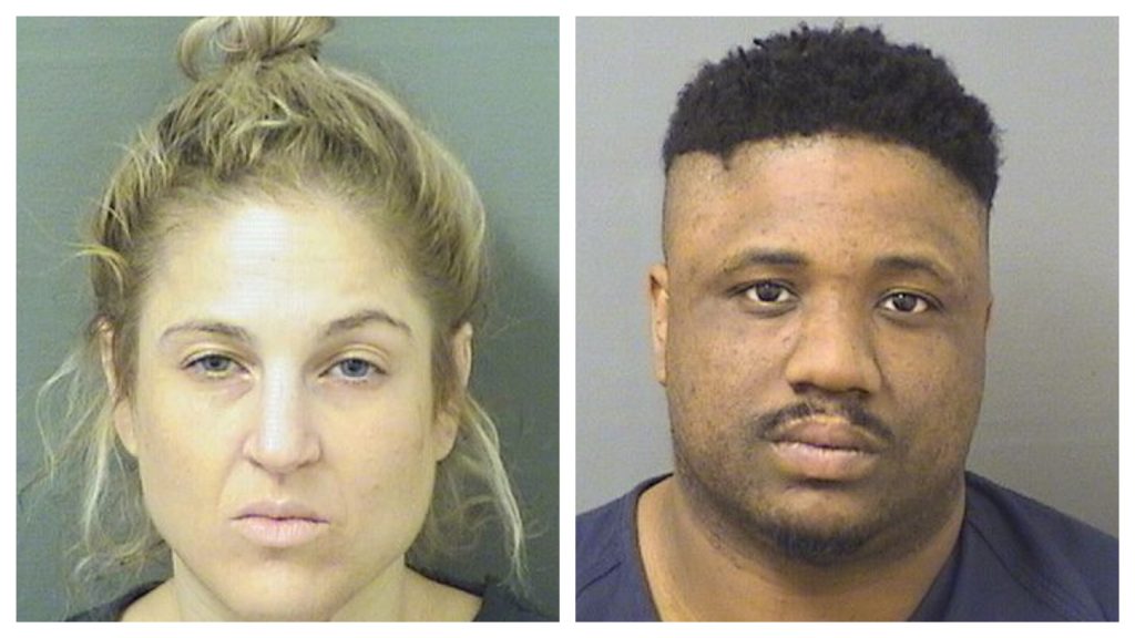 Erica Rosenstein, 36, and Wesley Brown, 31. (Photos: Palm Beach County Jail)