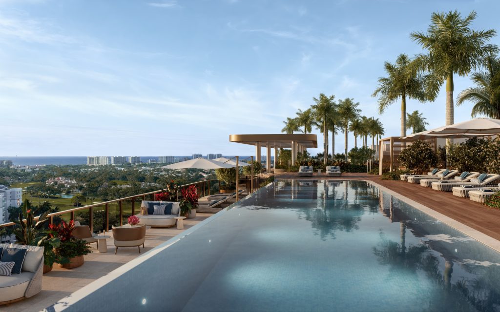 A rendering of the future 'Mr. C' Residences building in downtown Boca Raton, FL, Feb. 2026. (Credit: Mr. C)