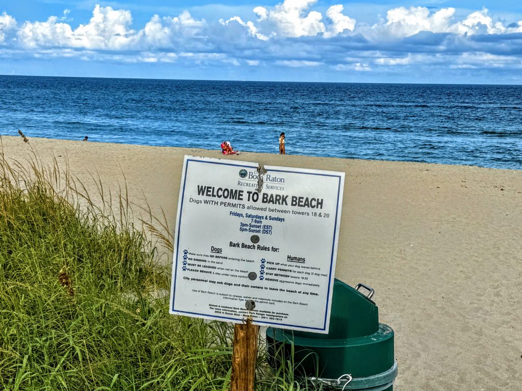 Boca Raton's 'Bark Beach.' (Photo: Boca Daily News)