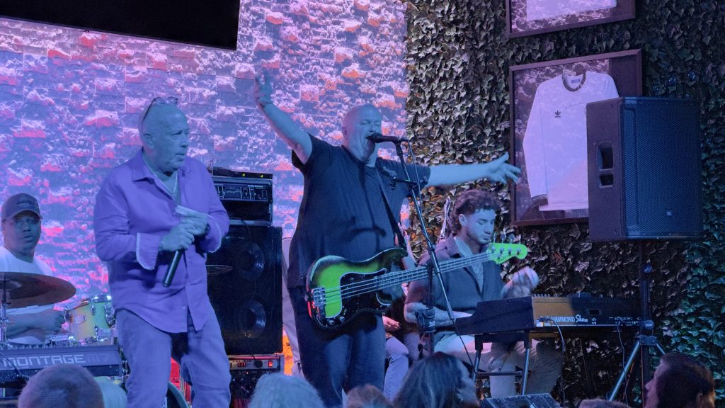 Shorty Long and the Jersey Horns performs at the Biergarten in Boca Raton, Sunday, Feb. 22, 2026. (Photo: Boca Daily News)