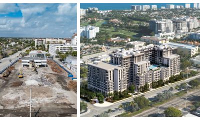 Demolition at 400 S. Dixie Highway, Boca Raton, FL, to make room for the 'Modera Boca' project, Feb. 2026. (Photo: Boca Daily News)