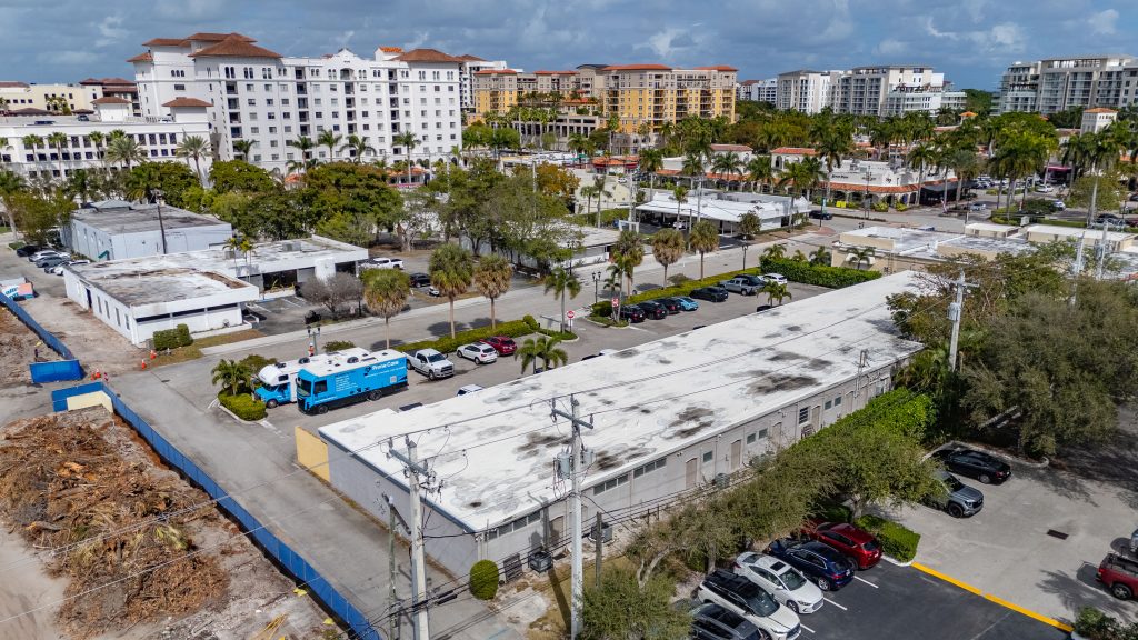 An aerial view of the future location of the 'Mr. C' residences in Boca Raton, FL, Feb. 2026. (Photo: Boca Daily News)