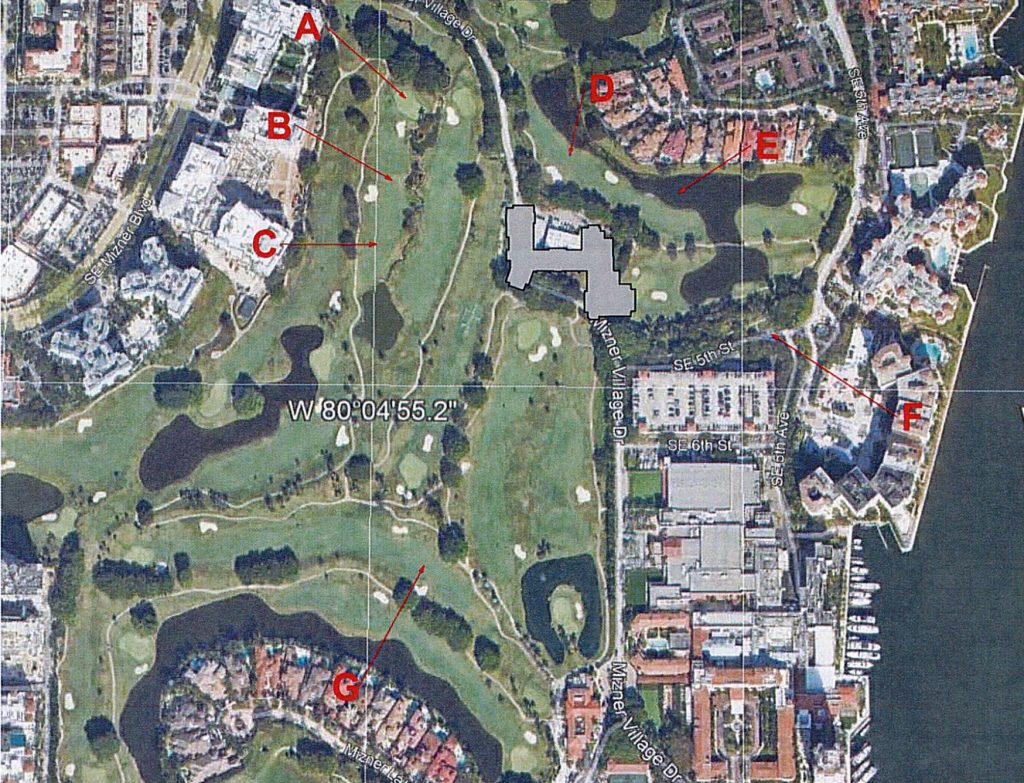 A map of the future Residences at The Boca Raton complex. (Planning Document)