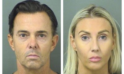 Petrus Viljoen, 57, and his wife Melany Viljoen, 39. (Photos: Palm Beach County Jail)