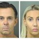 Petrus Viljoen, 57, and his wife Melany Viljoen, 39. (Photos: Palm Beach County Jail)