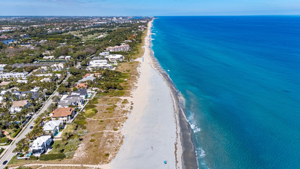 Beach replenishment in Delray Beach, March 1, 2026, (Photo: Boca Daily News)
