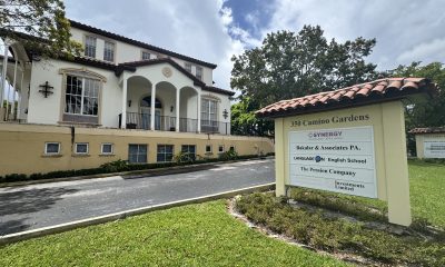 The property at 350 Camino Gardens Boulevard, Boca Raton, where a body was found April 8, 2026. (Photo: Boca Daily News)