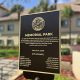 A plaque placed by the outgoing city council in 2026, ordered removed by the newly-elected council members the following week. (Photo: Boca Daily News)