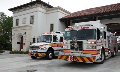 Boca Raton Fire-Rescue vehicles. (Photo: City of Boca Raton)