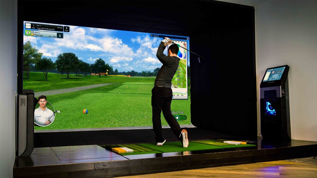 Golf simulator. (File Photo)