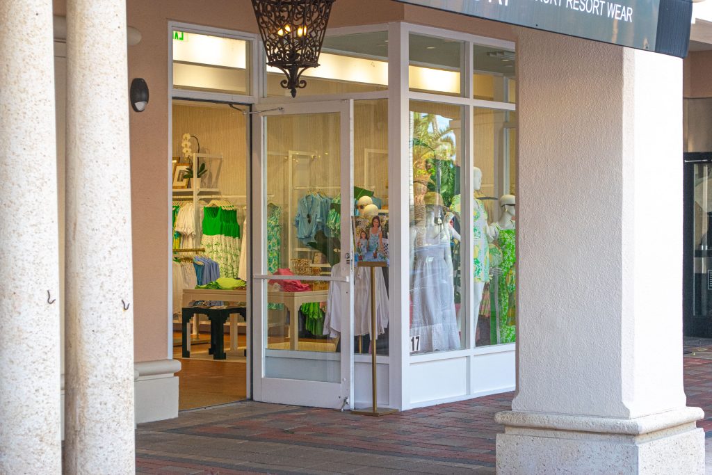 Lilly Pulitzer's new store in Boca Raton's Mizner Park, April 2026. (Photo: Boca Daily News)