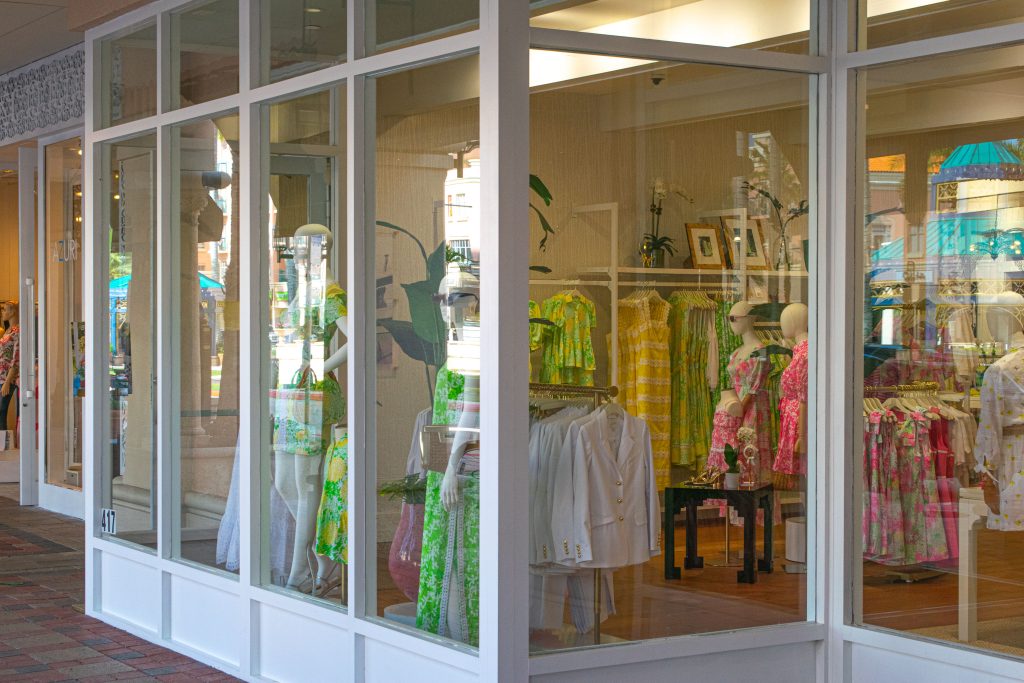 Lilly Pulitzer's new store in Boca Raton's Mizner Park, April 2026. (Photo: Boca Daily News)