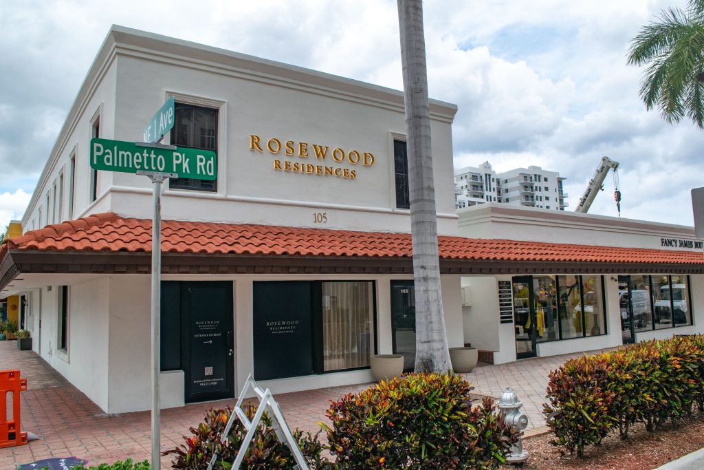 The building at 101 E. Palmetto Park Road, Boca Raton, FL, May 2026. (Photo: Boca Daily News)