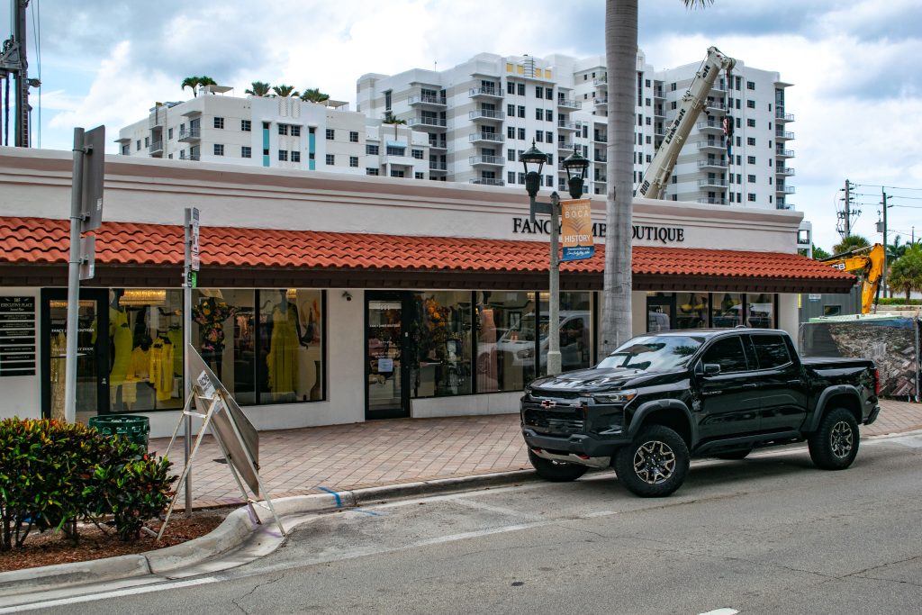 The building at 101 E. Palmetto Park Road, Boca Raton, FL, May 2026. (Photo: Boca Daily News)