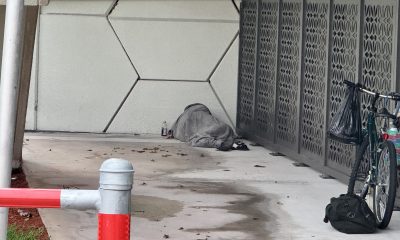 Homeless presence at Silver Palm Park, Boca Raton, FL. (Photo: Boca Daily News)