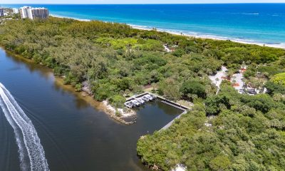 The seven-slip dock along the ICW at Spanish River Park, Boca Raton, FL, May 2026. (Photo: Boca Daily News)