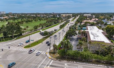 Landscaping along Federal Highway (US-1) in the southernmost portion of Boca Raton, May 2026. (Photo: Boca Daily News)