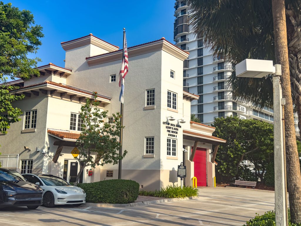 The Boca Raton Fire-Rescue station on the barrier island. (Photo: Boca Daily News)