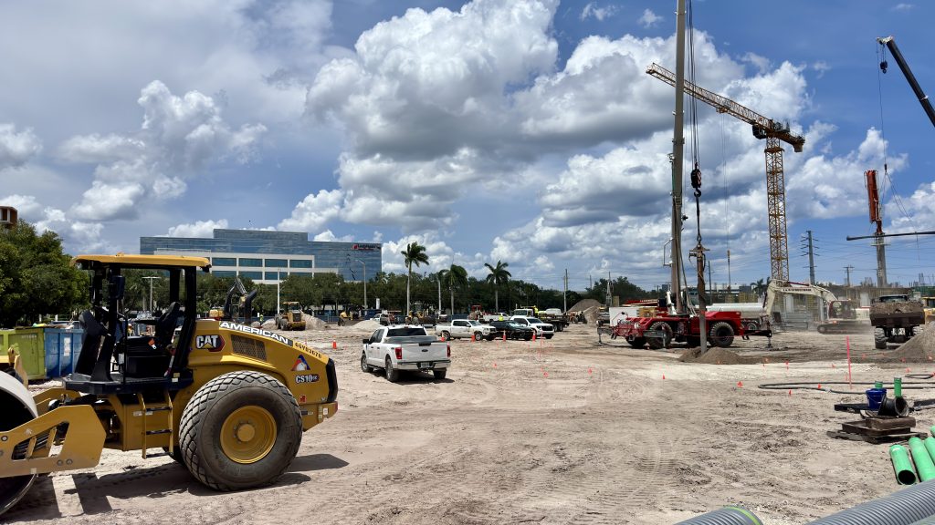 The 'Boca Village' complex is under construction at 680 W. Yamato Road, Boca Raton, FL, Aug. 2026. (Photo: Boca Daily News)