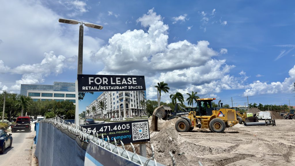 The 'Boca Village' complex is under construction at 680 W. Yamato Road, Boca Raton, FL, Aug. 2026. (Photo: Boca Daily News)