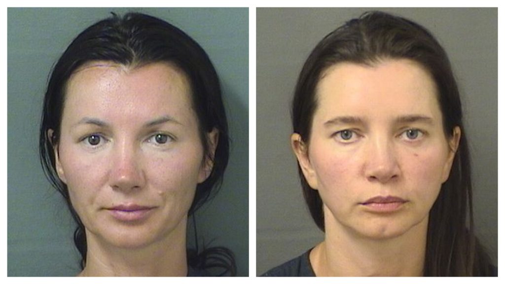 Katsiaryna Malakhava, 41, and Alena Malakhava, 45. (Photos: Palm Beach County Jail)
