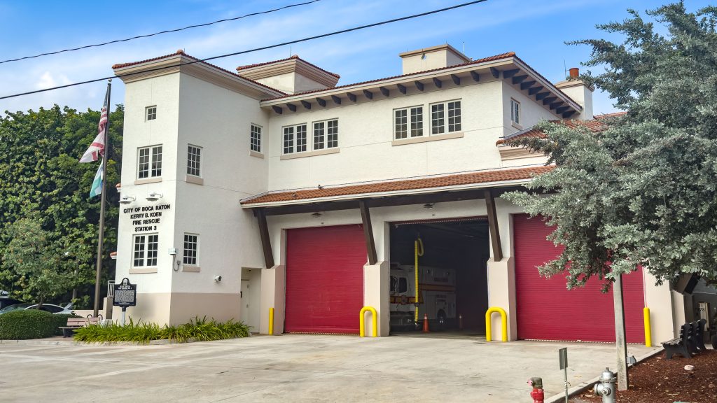 Boca Raton Fire-Rescue Station 3. (Photo: Boca Daily News)