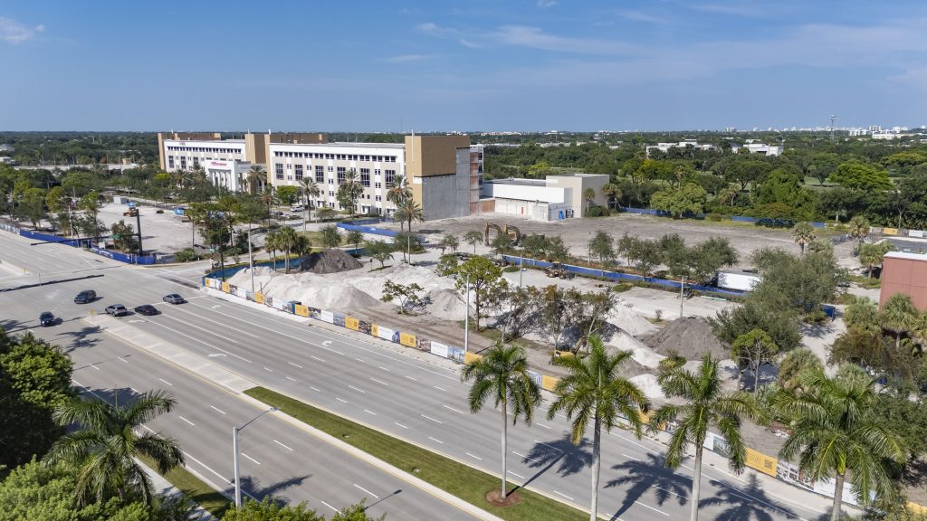 Demolition largely complete at the former Office Depot HQ in Boca Raton, FL, Aug. 2026. (Photo: Boca Daily News)