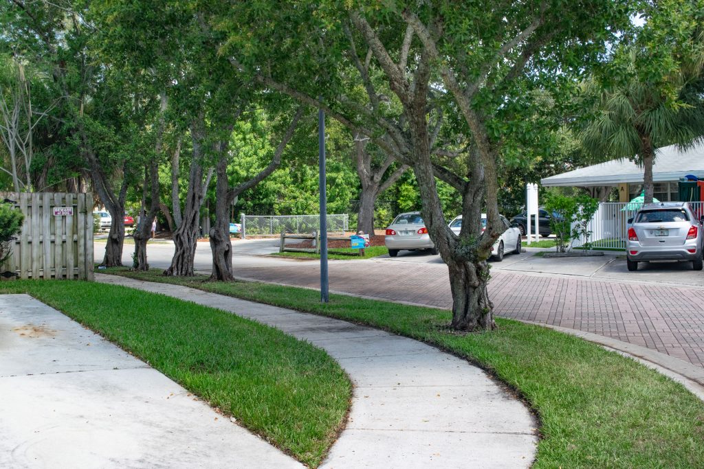 Boca Raton police presence along the 1400 block of NE 2nd Court, a day after a 'targeted shooting' occurred there. (Photo: Boca Daily News)