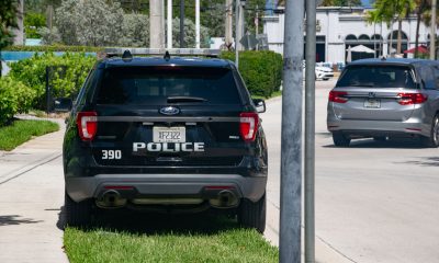 Boca Raton police presence along the 1400 block of NE 2nd Court, a day after a 'targeted shooting' occurred there. (Photo: Boca Daily News)
