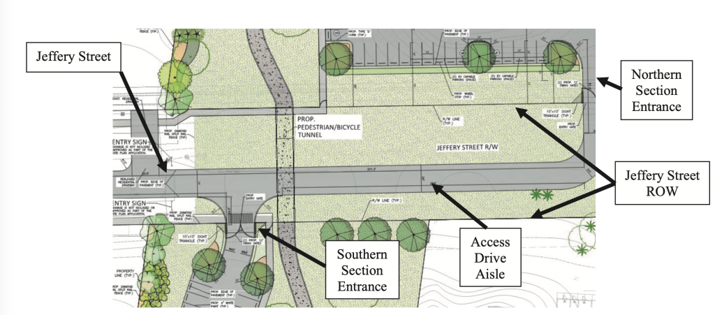 The future location of a 42,00 square foot skate park at Boca Raton's North Park complex, Sept. 2026. (Credit: Planning Document)