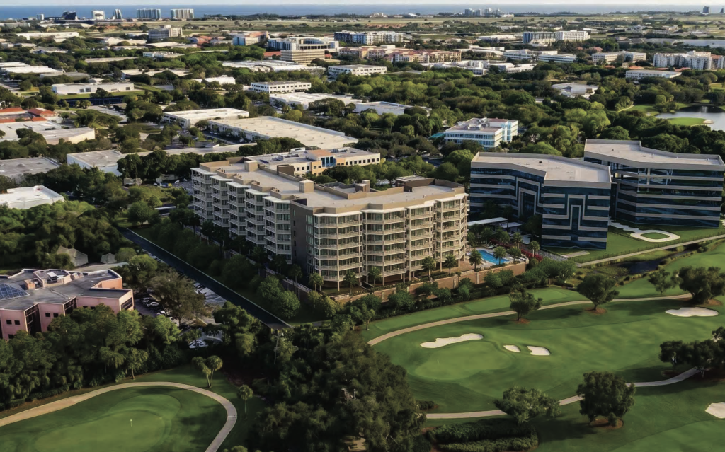 The site of the future development known as 'The Bertani at Broken Sound' in Boca Raton, FL. (Planning Document)