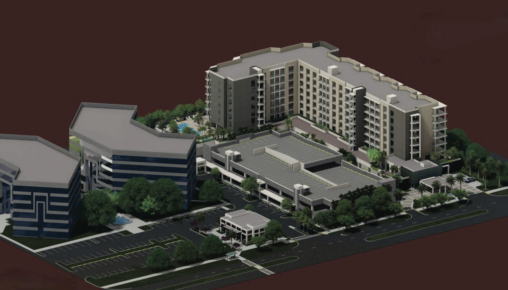 The site of the future development known as 'The Bertani at Broken Sound' in Boca Raton, FL. (Planning Document)