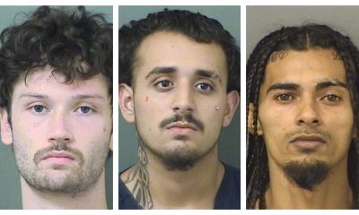Michael Rescigno, Ronald Garcia, and Edward Thomas. (Photos: Palm Beach County Jail)