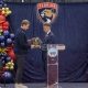 Florida Panthers captain Sasha Barkov received the key to the city in Boca Raton, FL, Oct. 8, 2026. (Photo: Boca Daily News)