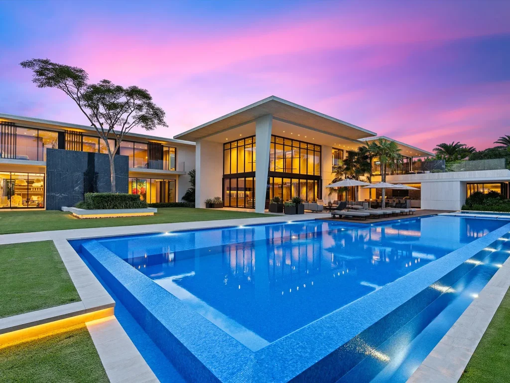 The Boca Raton home owned by former L.A. Dodgers owner Frank McCourt, listed for sale at $125 million. (Real Estate Listing Photos)