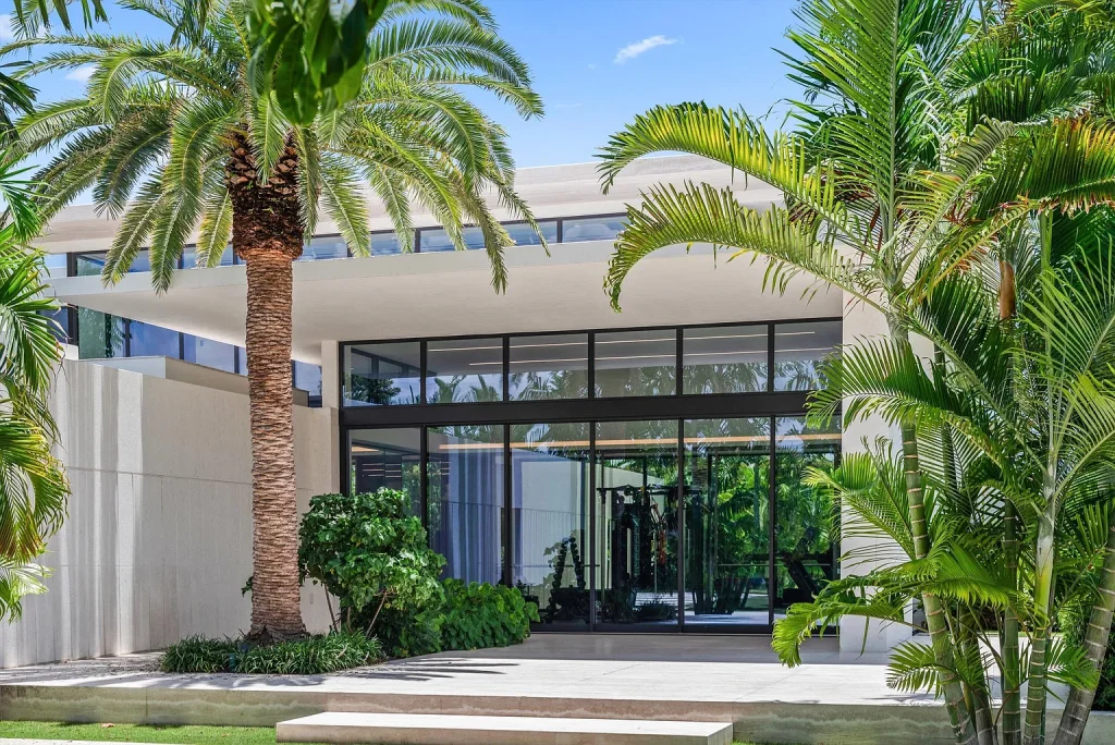 The Boca Raton home owned by former L.A. Dodgers owner Frank McCourt, listed for sale at $125 million. (Real Estate Listing Photos)