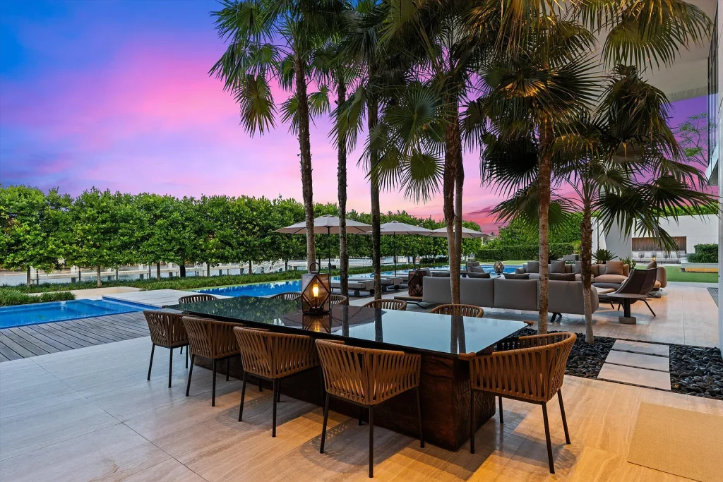 The Boca Raton home owned by former L.A. Dodgers owner Frank McCourt, listed for sale at $125 million. (Real Estate Listing Photos)