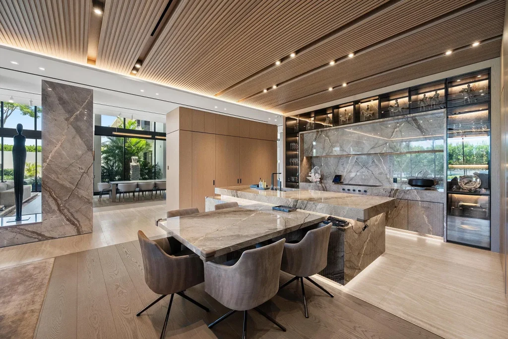 The Boca Raton home owned by former L.A. Dodgers owner Frank McCourt, listed for sale at $125 million. (Real Estate Listing Photos)