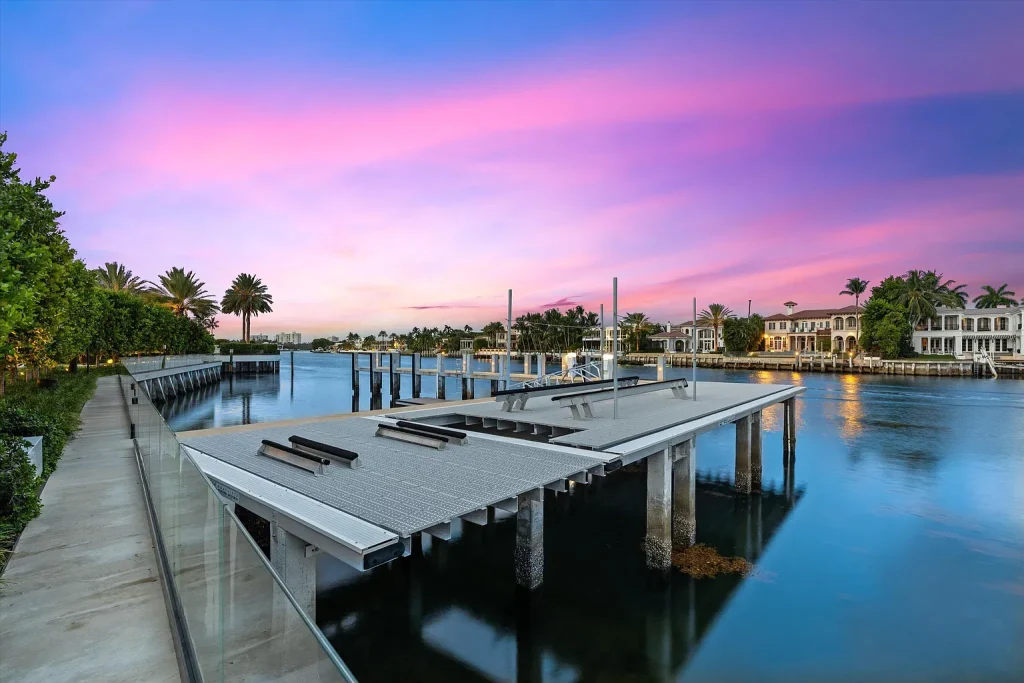 The Boca Raton home owned by former L.A. Dodgers owner Frank McCourt, listed for sale at $125 million. (Real Estate Listing Photos)