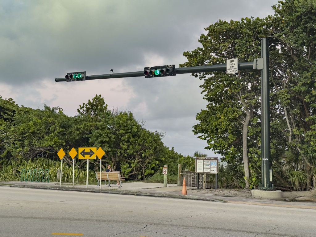 The beach at A1A (North Ocean Boulevard) and Spanish River Boulevard in Boca Raton FL, Oct. 30, 2026. (Photo: Boca Daily News)