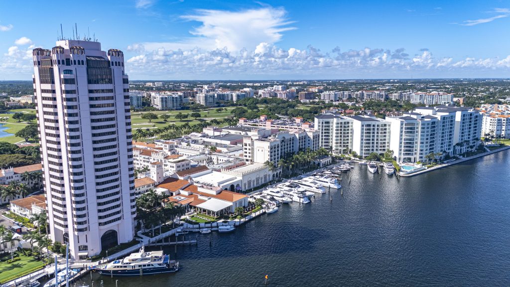 The marina at The Boca Raton resort's main property, which was approved for expansion Oct. 15, 2026. (Photo: Boca Daily News)