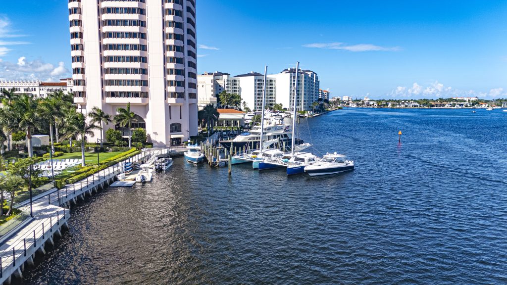The marina at The Boca Raton resort's main property, which was approved for expansion Oct. 15, 2026. (Photo: Boca Daily News)